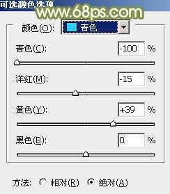 ‘Photoshop将草地人物图片增加淡美清新的青黄色‘