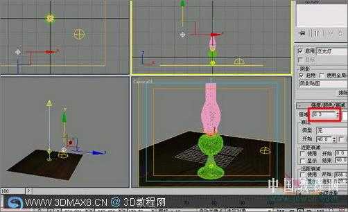3Ss MAX打造逼真煤油灯 技术分享