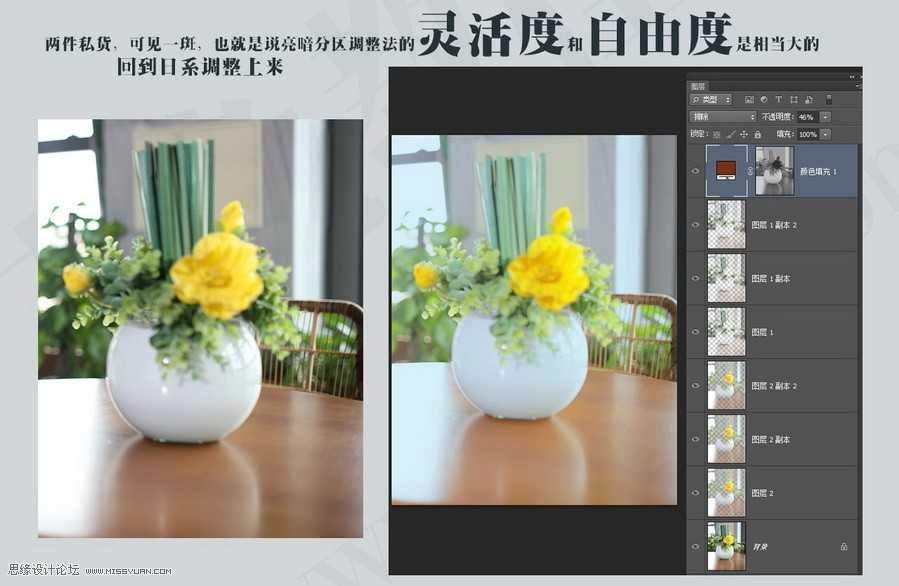 ‘(图)Photoshop日系人像效果的原理详细解析‘