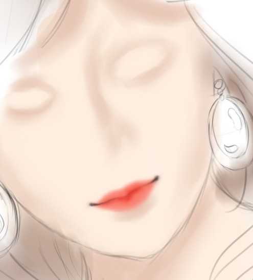 ‘photoshop鼠绘简单的时尚美女头像‘