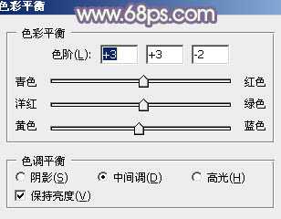 ‘Photoshop为倚靠树边的美女增加柔美的淡调蓝黄色‘