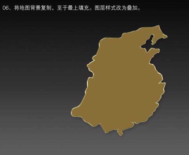 ‘Photoshop打造非常经典的黄金头像‘