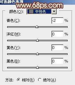 ‘Photoshop为溪边的美女调制出漂亮的淡调红褐色‘