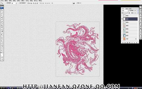 ‘photshop鼠绘超酷的带纹身的古典白发帅哥插画‘
