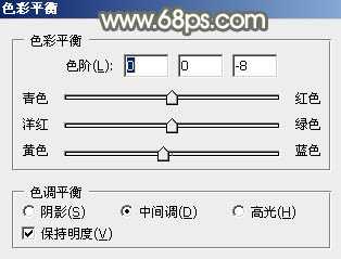 ‘Photoshop将外景美女调制出淡美的秋季黄褐色‘