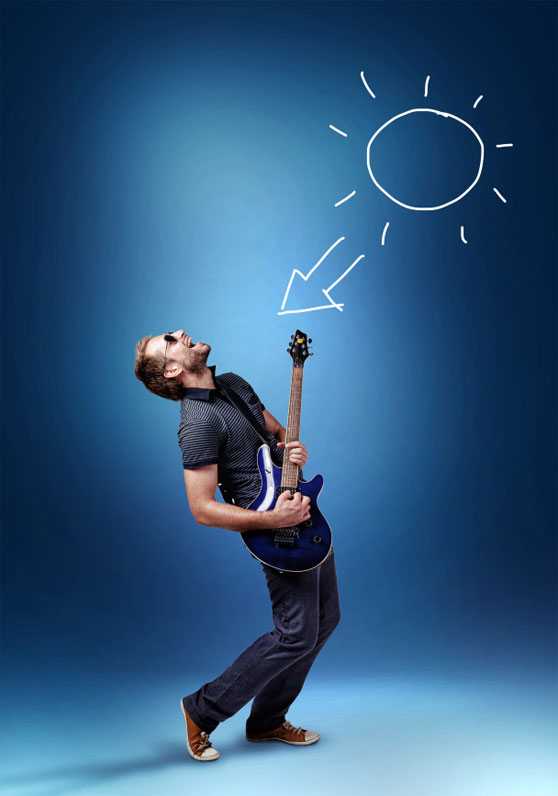 ‘photoshop制作神奇的音乐场景教程‘