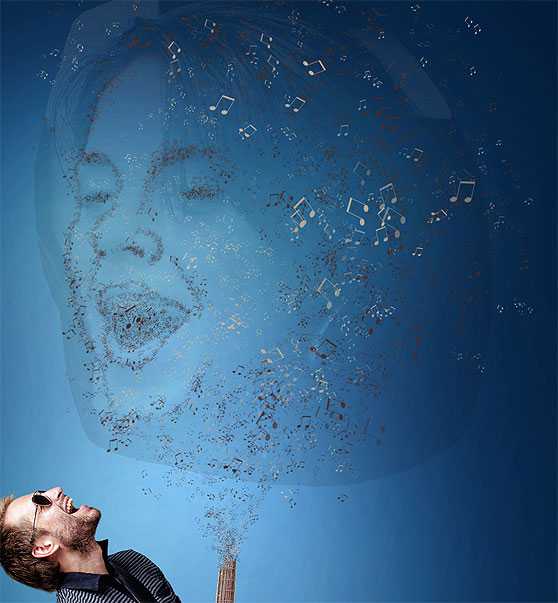 ‘photoshop制作神奇的音乐场景教程‘