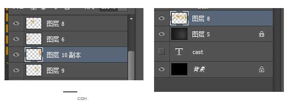 ‘Photoshop制作时尚的金属图案立体艺术字体教程‘