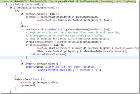 parseBeanDefinitionElement2