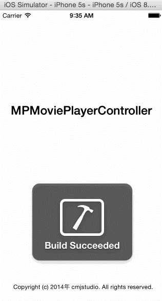 MPMoviePlayerController 技术分享