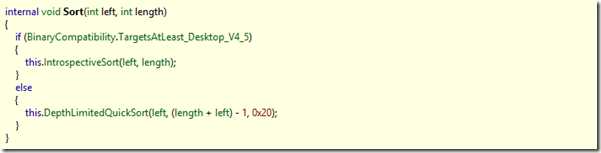 ArraySort implementation in .NET_2