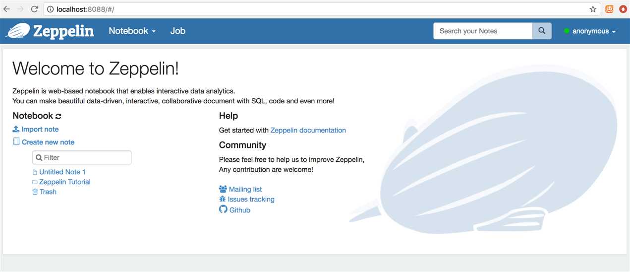zeppelin web