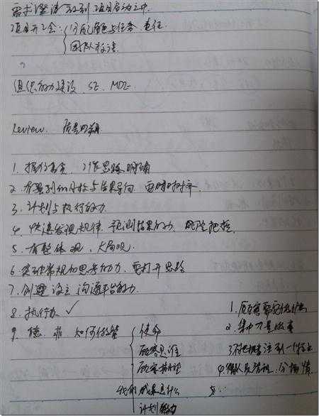 PM管理要点