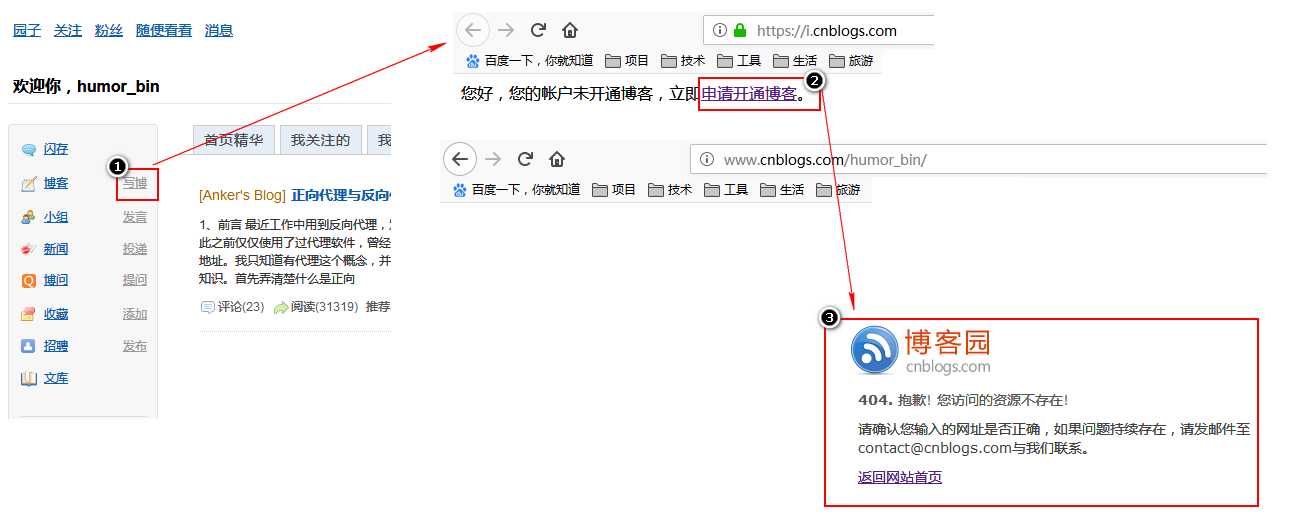 申请开通博客时的BUG-01