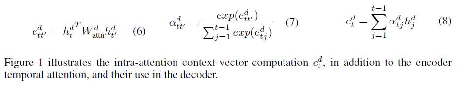 Intra-Decoder Attention