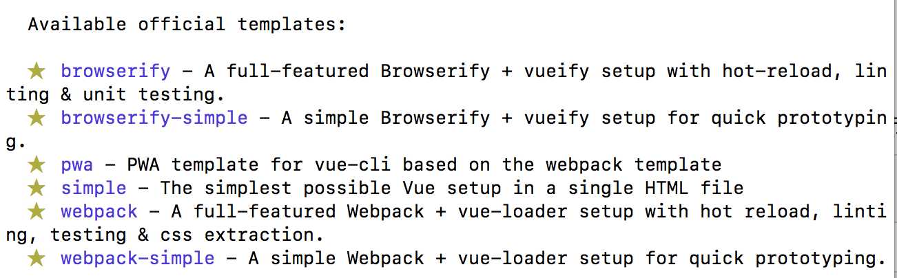 vue学习笔记之vue-cli脚手架安装和webpack-simple模板项目生成
