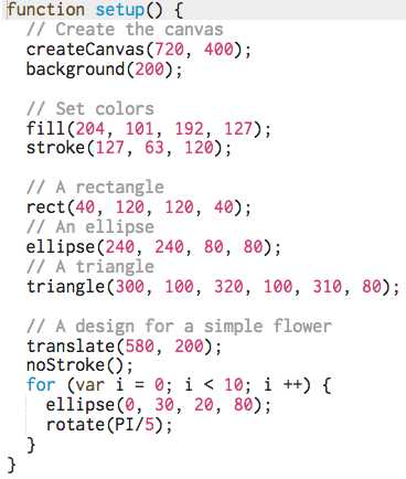 p5js英文演示代码