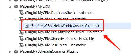 创建dynamics CRM plugin