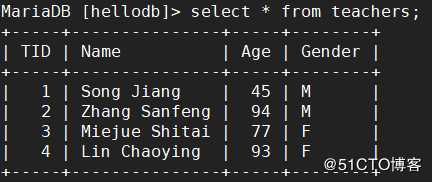 MYSQL-多表查询