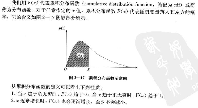 概率密度函数曲线与横轴所围成的面积永远为1 2.