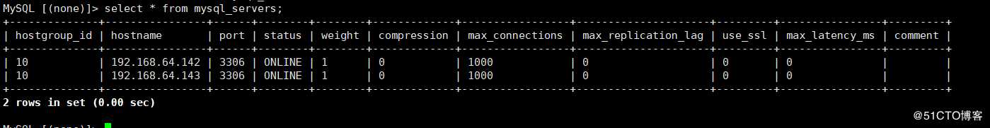 Mysql中间件应用之使用ProxySQL进行数据库读写分离