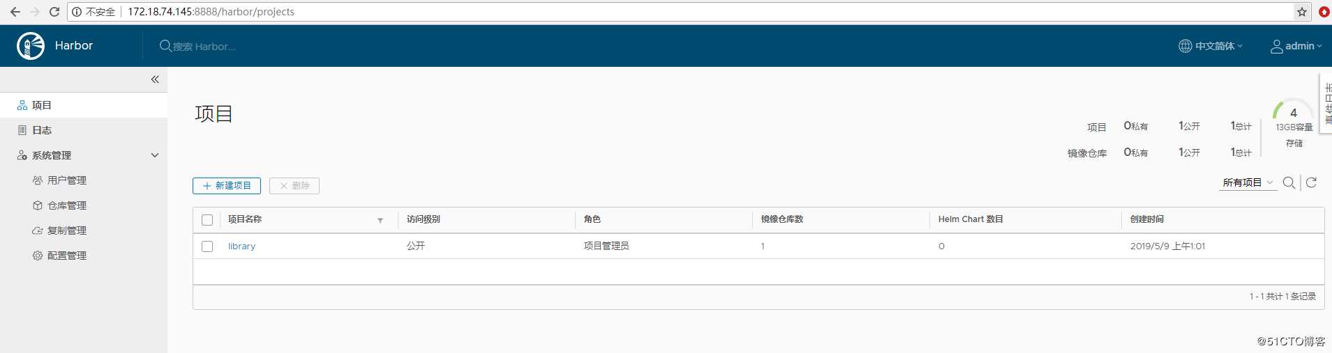 docker harbor的安装及管理