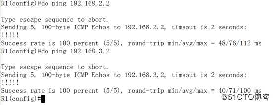 简单配置基于OSPF、ASA防火墙的网络拓扑