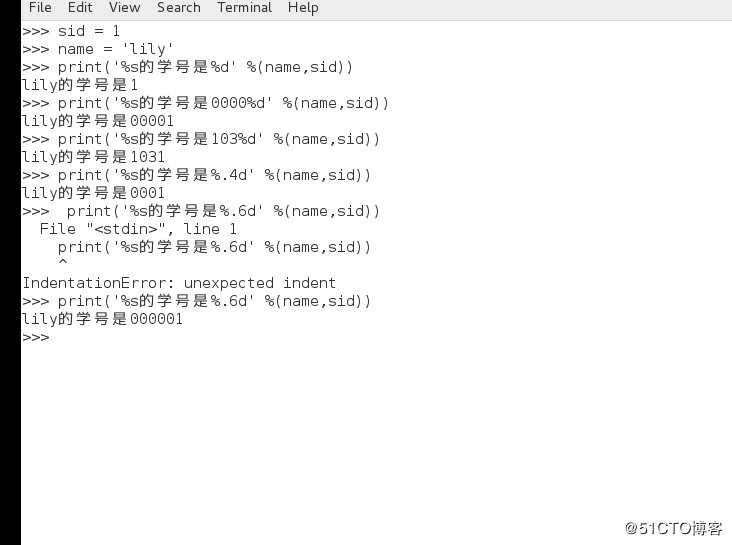 python的基础知识