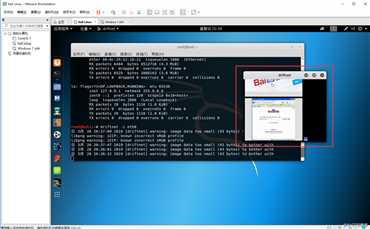 ARP内网中截获目标主机图片