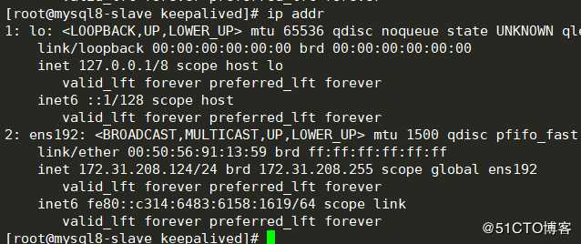 mysql学习-mysql8.0配置双主复制+keepalived实现高可用架构
