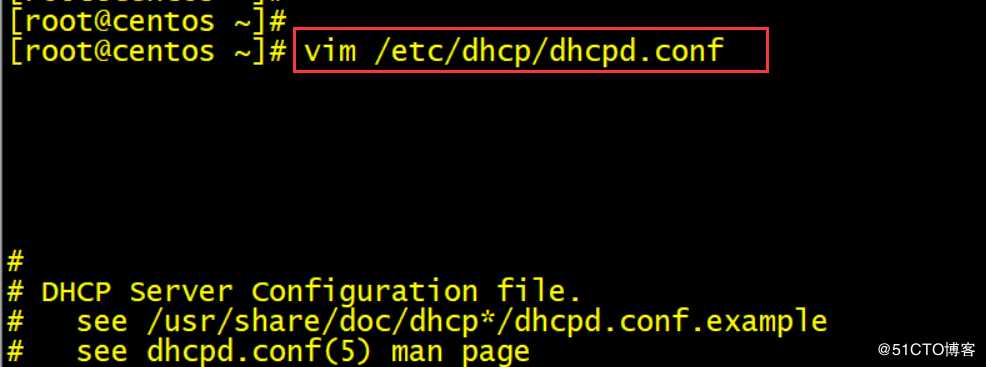 Linux系统简单搭建DHCP服务器