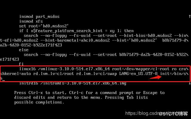 CentOS7进单用户模式更改密码