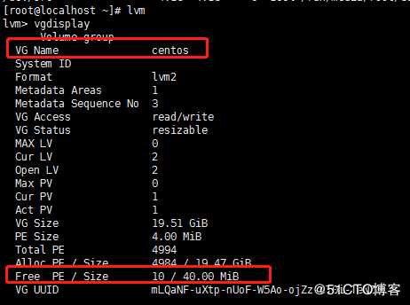 linux 根分区LVM扩容