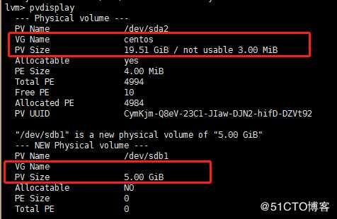 linux 根分区LVM扩容