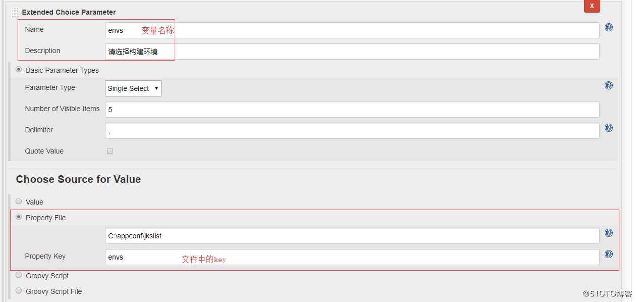 Jenkins参数化构建之集中管理参数