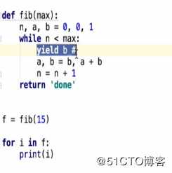 PYTHON学习0035：函数---斐波那契。。。生成器---2019-6-30