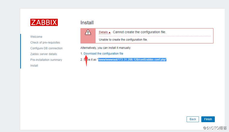 centos7上使用宝塔面板配置LNMP环境安装zabbix4.2