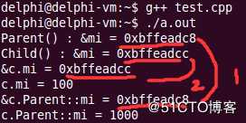 C++--继承中的构造与析构、父子间的冲突