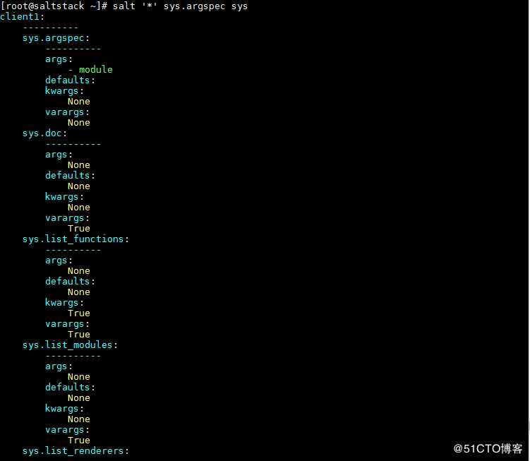 Saltstack 安装部署和模块使用