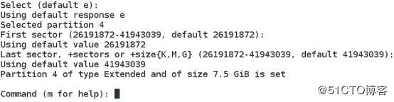 centos7 硬盘分区及挂载