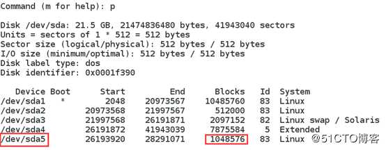 centos7 硬盘分区及挂载