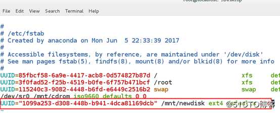 centos7 硬盘分区及挂载