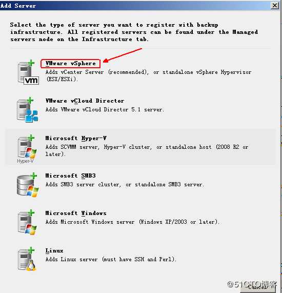 利用Veeam Backup&Replication工具实现vsphere虚拟机备份