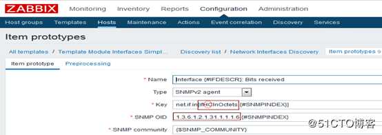 Zabbix 4.0 监控接口流量Graphs断断续续