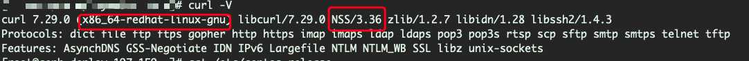 redhat-curl