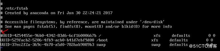 Linux fstab文件修改错误的恢复