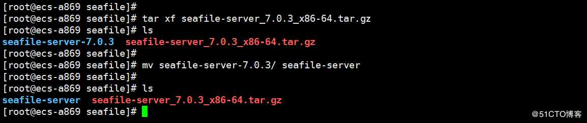 天翼云主机安装seafile7.0.3