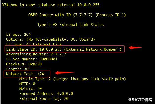 OSPF rfc2328中的附录E中设定LSID一种方法-个人实验笔记