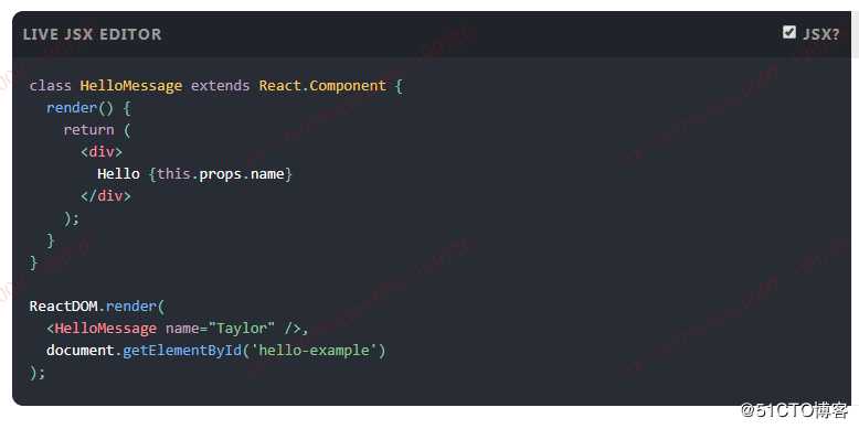 react jsx 语法 和vue template 语法区别