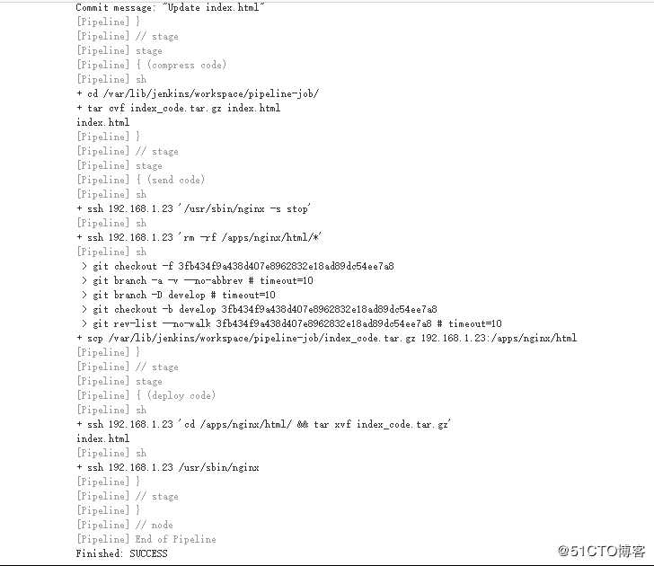 jenkins的pipeline实现指定节点项目构建并部署代码至后端服务器